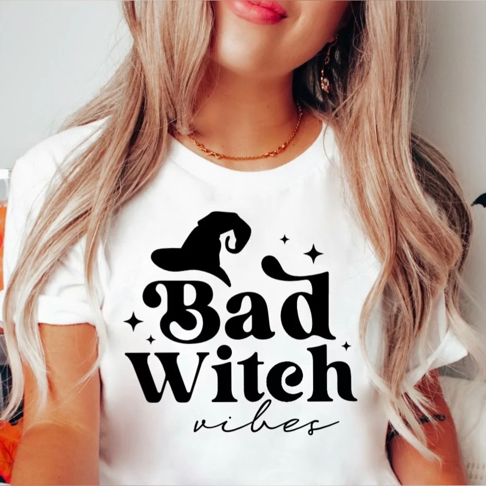 Bad Witch Vibes Shirt, Halloween Shirt